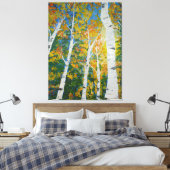 Herfst Esdoorn Poster Canvas Afdruk (Insitu (Slaapkamer))