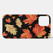 Herfst esdoorn verlaat Thanksgiving patroon Case-Mate iPhone Case (Achterkant (horizontaal))