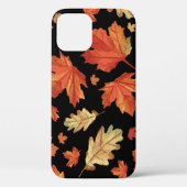 Herfst esdoorn verlaat Thanksgiving patroon Case-Mate iPhone Case (Achterkant)