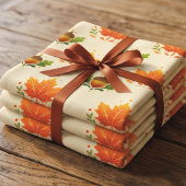 Herfst Esdoornblad & Eikel Keukenhanddoek