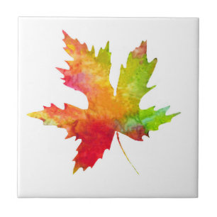 Herfst Esdoornblad Keramiek Tegels Tegeltje