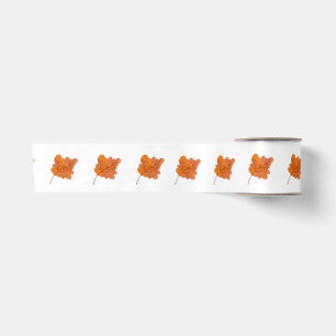 Herfst Esdoornblad Satijnen Lint