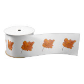 Herfst Esdoornblad Satijnen Lint (Spoel)