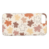 Herfst esdoornbladeren, herfst bloemmotief Case-Mate iPhone case (Achterkant (Horizontaal))