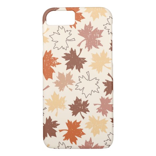 Herfst esdoornbladeren, herfst bloemmotief Case-Mate iPhone case (Achterkant)