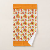 Herfst esdoornbladeren patroon bad handdoek (Handdoek)