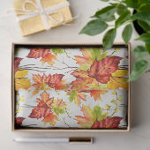 Herfst esdoornbladeren patroon tissuepapier (Geschenk)