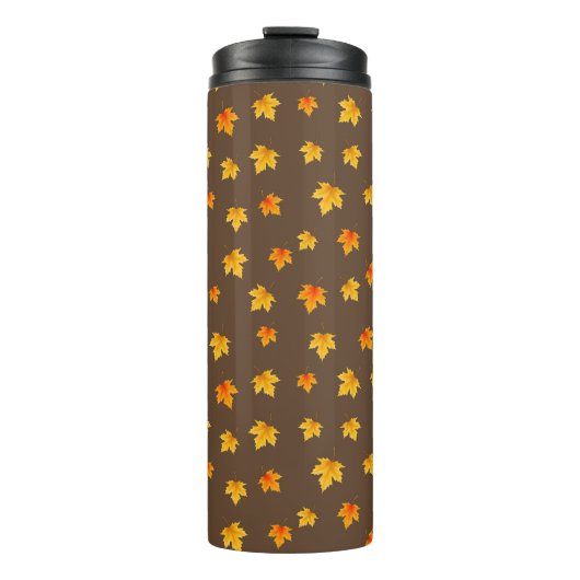 Herfst esdoornbladeren thermosbeker (Voorkant)