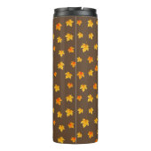 Herfst esdoornbladeren thermosbeker (Achterkant)