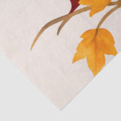 Herfst Esdorenbladeren Tak Tissuepapier (Detail)