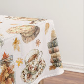 Herfst Essentiëel Esthetisch Patroon Tafelkleed (Voorbeeld)