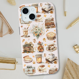 Herfst Essentiële Esthetische Patroon iPhone 15 Case