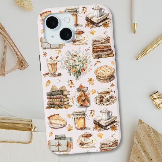 Herfst Essentiële Esthetische Patroon Case-Mate iPhone Case