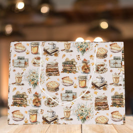 Herfst Essentiële Esthetische Patroon Groot Cadeauzakje