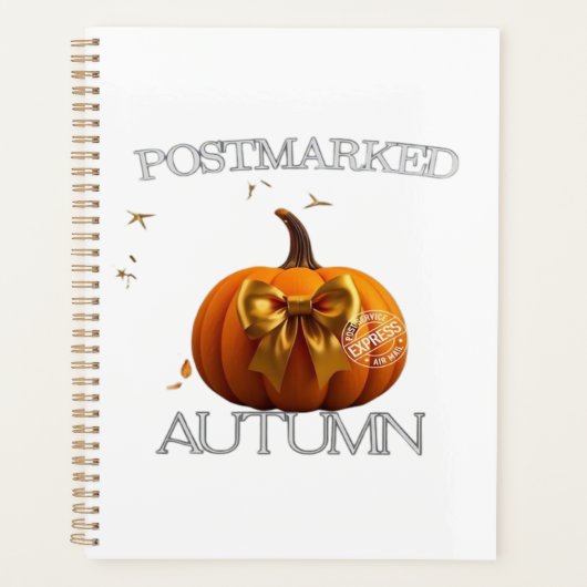 Herfst Essentiële T-shirt Planner (Voorkant)