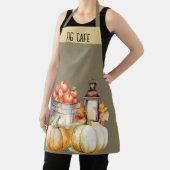 Herfst Esthetiek Aangepaste Naam Restaurant Schort (Insitu)