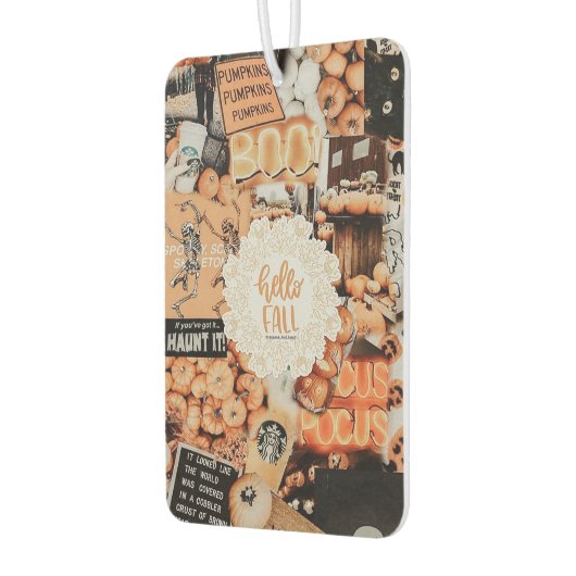 Herfst esthetiek collage luchtverfrisser (Links)