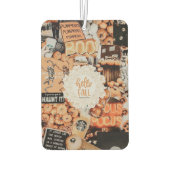 Herfst esthetiek collage luchtverfrisser (Achterkant)