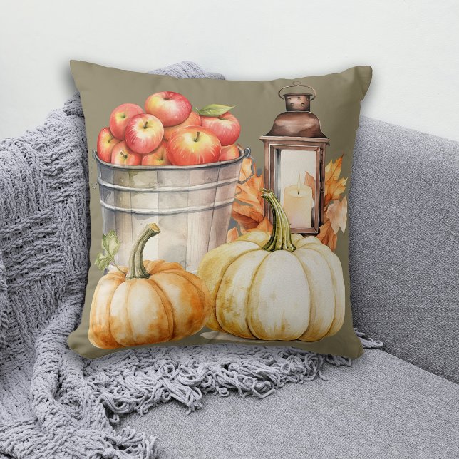 Herfst esthetiek Thanksgiving Kussen (Creator heeft geüpload)