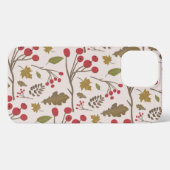 Herfst esthetische bladeren bladgroen groen sinaas iPhone hoesje (Achterkant horizontaal)