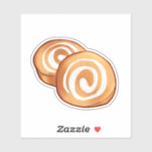 Herfst esthetische pompoenrol sticker (Vel)