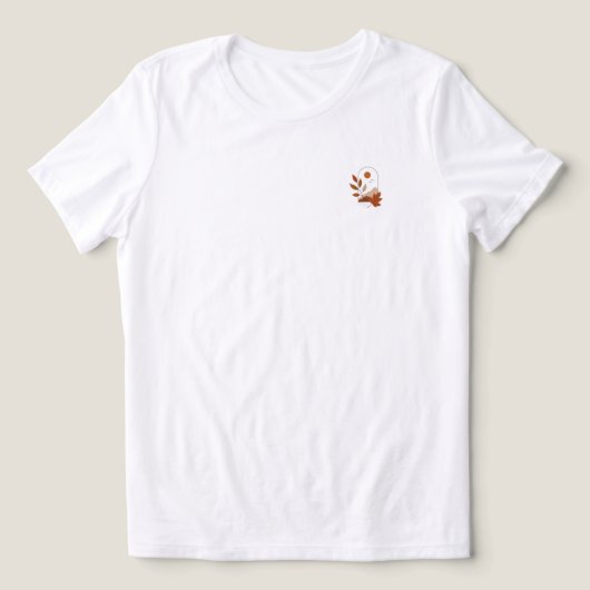 Herfst Esthetische T-shirt (Design voorkant)