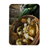 Herfst eten stilleven foto magneet (Verticaal)