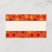 Herfst Event Herfst gebladerte Flat Place Card Plaatskaartje (Voorkant)