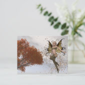 Herfst Faerie Design 1 - Fantasy Briefkaart (Staand voorkant)
