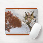 Herfst Faerie Design 1 - Fantasy Mousepad Muismat (Met muis)