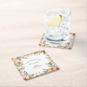 Herfst Fairy Bloementuin Herfst Baby Girl Shower Kartonnen Onderzetters (Insitu)