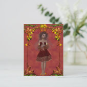 Herfst Fairy Design 2 - Fantastisch Briefkaart (Staand voorkant)