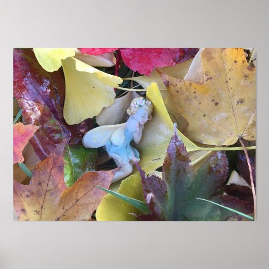 Herfst Fairy Folie Afdrukken (Voorkant)