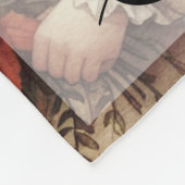  Herfst Fairy met herfstbladeren Fleece Deken (Hoek)