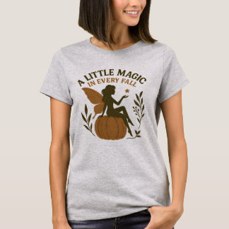 Herfst Fairy Pumpkin - "Een beetje magie in elke H T-shirt