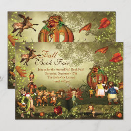 Herfst Fairytale uitnodiging