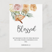 Herfst Fall Gelukkig Thanksgiving Briefkaart (Voorkant)