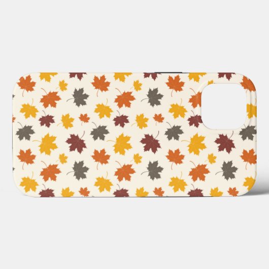 Herfst Falling Leaves Case-Mate iPhone Case (Achterkant (horizontaal))