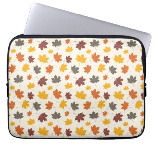 Herfst Falling Leaves Laptop Sleeve