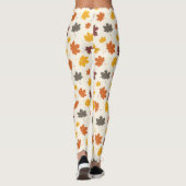 Herfst Falling Leaves Leggings (Achterkant)