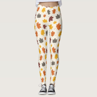 Herfst Falling Leaves Leggings