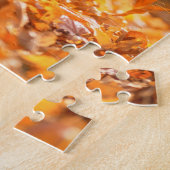 Herfst Falling Leaves Legpuzzel (Zijkant)