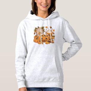 Herfst Familie Halloween Thanksgiving Schattig Her Hoodie