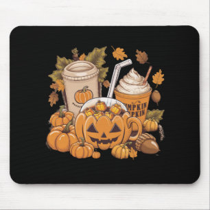 Herfst Familie Halloween Thanksgiving Schattig Her Muismat