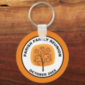 Herfst Family Reunion Souvenir Keepomwille Sleutel Sleutelhanger (Voorkant)