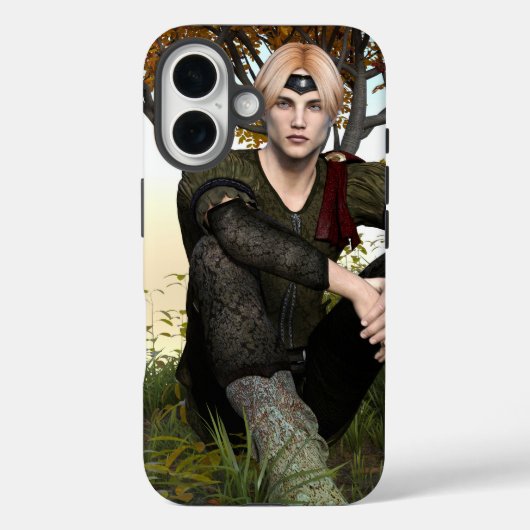 Herfst Fantasie Prins Bos Portret Case-Mate iPhone Case (Achterkant)