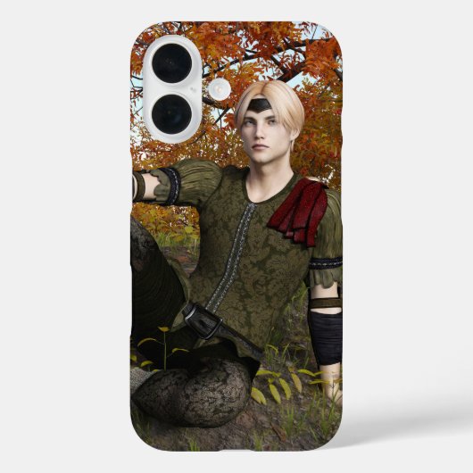 Herfst Fantasie Prins Bos Portret Case-Mate iPhone Case (Achterkant)