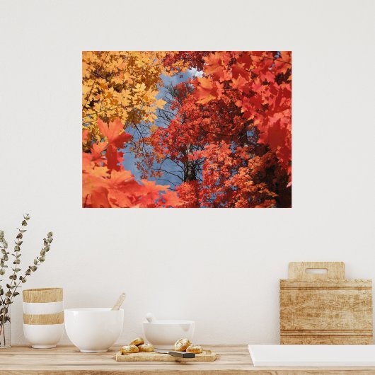 Herfst Fantasy (2) Poster (Keuken)