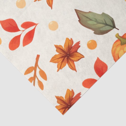 Herfst Fantasy A Tissue Paper Tissuepapier (Detail)