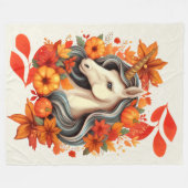 Herfst Fantasy Fleece Deken (Voorkant (Horizontaal))